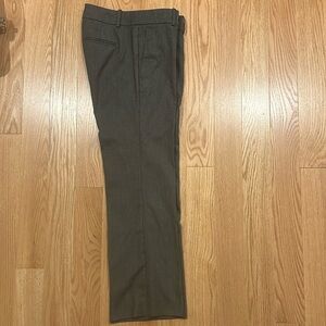 Ann Taylor gray poly rayon blend  with stretch